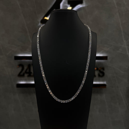 "30 Pointer Diamond Tennis Chain in 14K Gold"